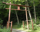 Holzpforte im FVG Grafrath (Foto: T. Bosch)