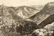 Blick vom Berg ins Tal