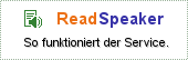 Vorlesefunktion Readspeaker