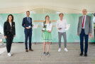 Gruppenbild der Meisterpreisträger Fachrichtung Baumschule