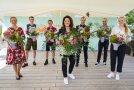 Gruppenfoto der Meisterpreisträger mit Ministerin (Foto: Hauke Seyfarth/StMELF)