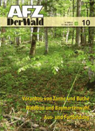Titelseite der AFZ-DerWald, Ausgabe 10/2012