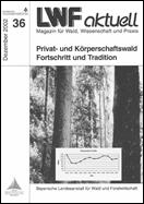 Titelseite der LWF-aktuell-Ausgabe: "Fortschritt und Tradition"