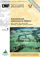 Titelseite der LWF-aktuell-Ausgabe: "Kulturlandschaft - Lebensraum für Wildtiere"
