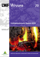 Titelseite der LWF-Wissen-Ausgabe: "Energieholzmarkt in Bayern"