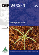 Titelseite der LWF-Wissen-Ausgabe: "Beiträge zur Tanne"