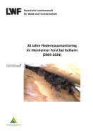 Titelseite Forschungsbericht Fledermausmonitoring
