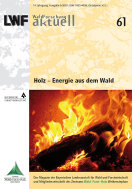 Titelseite der LWF-aktuell-Ausgabe: "Energie aus dem Wald"