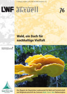 Titelseite der LWF-aktuell-Ausgabe: "Biodiversität und Nachhaltigkeit"