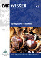 Titelseite der LWF-Wissen-Ausgabe: "Beiträge zur Rosskastanie" 