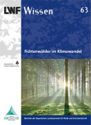 Titelseite der LWF-Wissen-Ausgabe: "Fichtenwälder im Klimawandel"