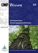 Titelseite der LWF-Wissen-Ausgabe: "Die bayerischen Schwarzpappelvorkommen"