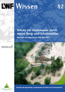 Titelbild vom LWF-Wissen 82 Hochwasserschutz