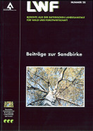 Titelseite der LWF-Wissen-Ausgabe: "Beiträge zur Sandbirke"