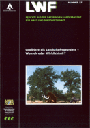 Titelseite der LWF-Wissen-Ausgabe: "Großtiere als Landschaftsgestalter"