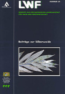 Titelseite der LWF-Wissen-Ausgabe: "Beiträge zur Silberweide"