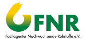 Gelb-grünes Logo mit grünen Buchstaben "FNR".