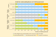 Grafik zeigt den Anteil der Lebenszyklusphasen am Treibhauspotenzial.