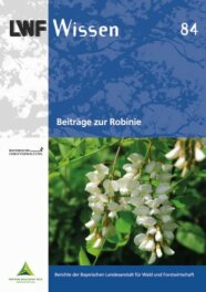 Buchcover mit Blüte einer Robinie darauf