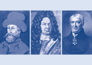Historische Darstellungen von Peter Stromer, Hans Carl von Carlowitz und Georg Ludwig Hartig