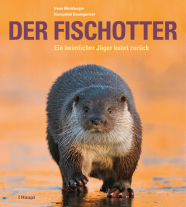 Ein Buchcover mit einem Fischotter