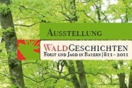 Ausschnitt des Flyers zur Ausstellung Waldgeschichten 2011