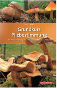 Ein Buchcover mit Pilzen