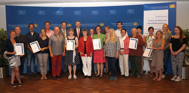 Gruppe von Preisträgerinnen und Preisträgern